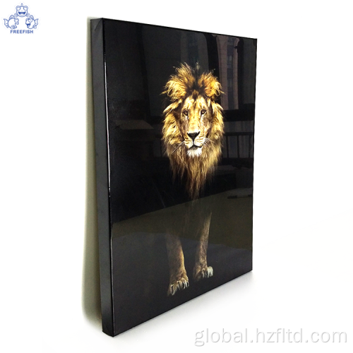 China Crystal Dog Canvas Painting for Wall Decor Manufactory